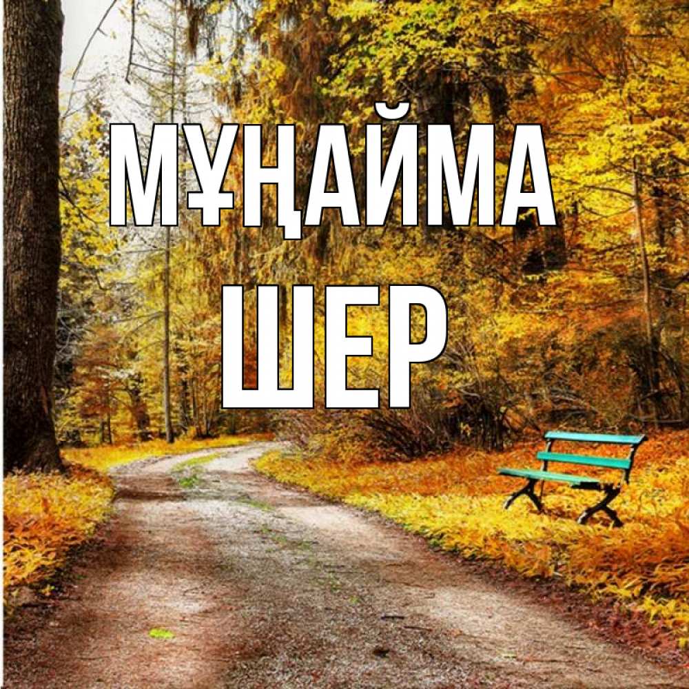Күн сайын ашық хат с именем, ШЕР Мұңайма зеленая лавочка Онлайн тегін жүктеп алу тілектері бар керемет карта 