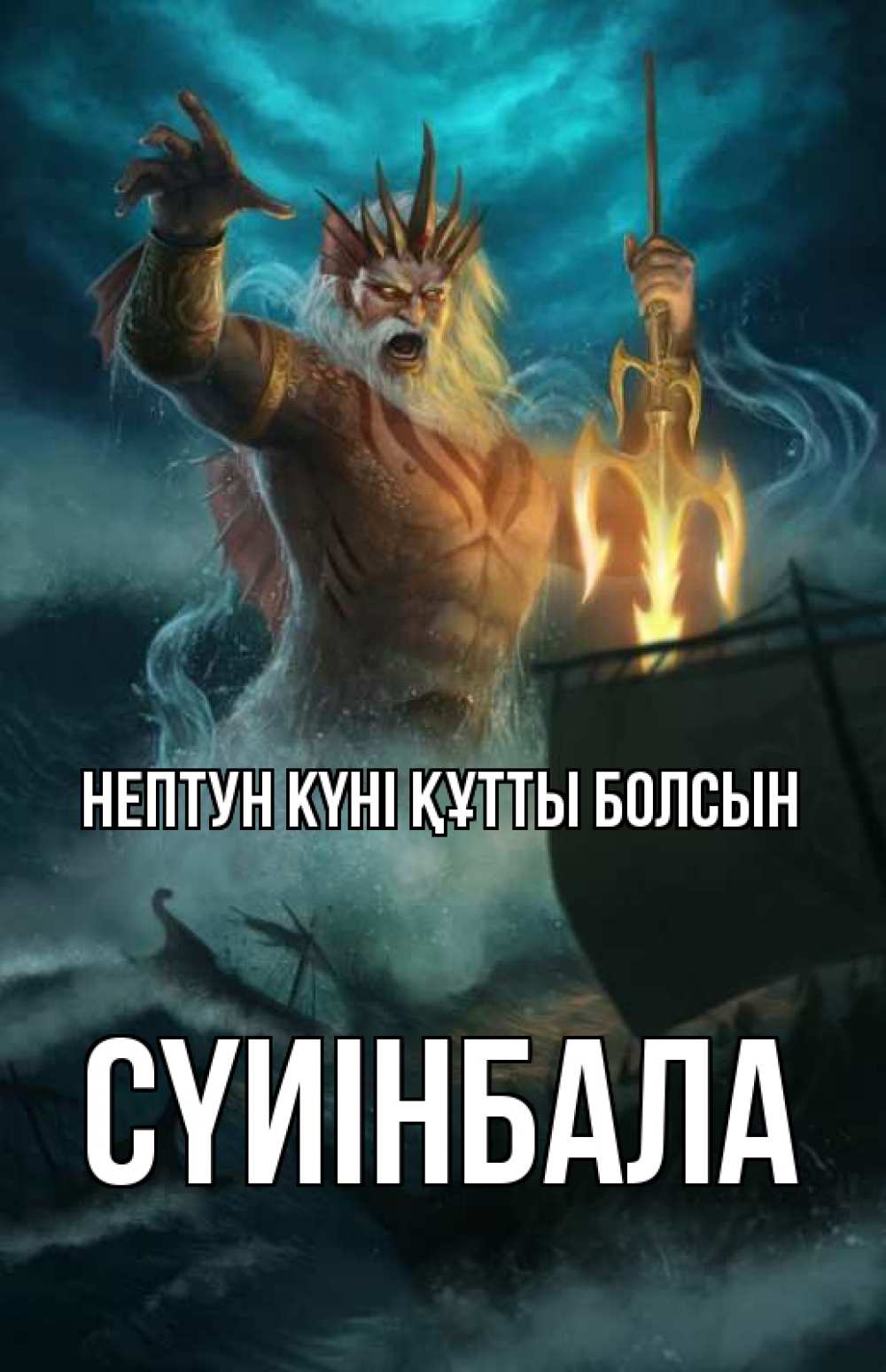 Күн сайын ашық хат с именем, СҮИІНБАЛА нептун күні құтты болсын с днем Нептуна Онлайн тегін жүктеп алу тілектері бар керемет карта 