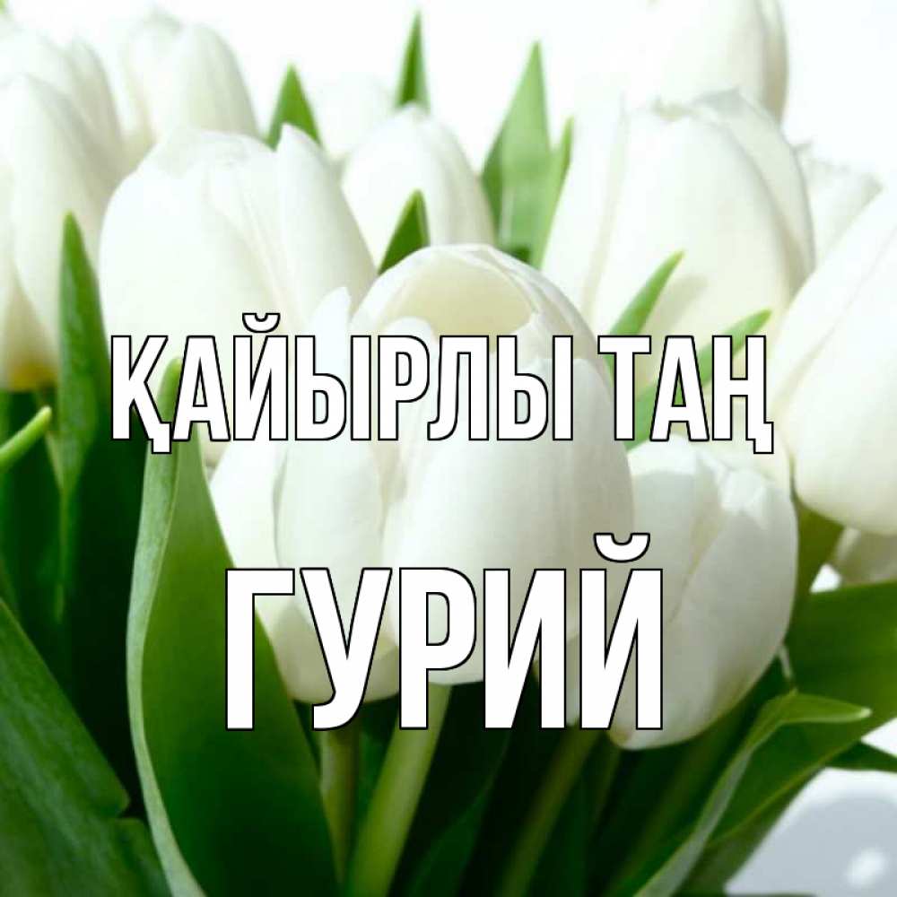 Күн сайын ашық хат с именем, Гурий Қайырлы таң открытки на каждый день по именам Онлайн тегін жүктеп алу тілектері бар керемет карта 