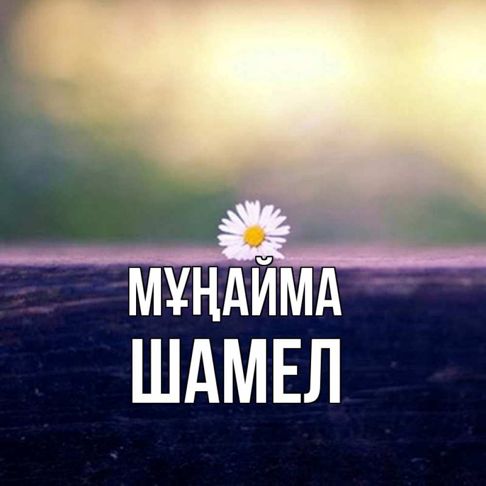 Күн сайын ашық хат с именем, ШАМЕЛ Мұңайма красота Онлайн тегін жүктеп алу тілектері бар керемет карта 