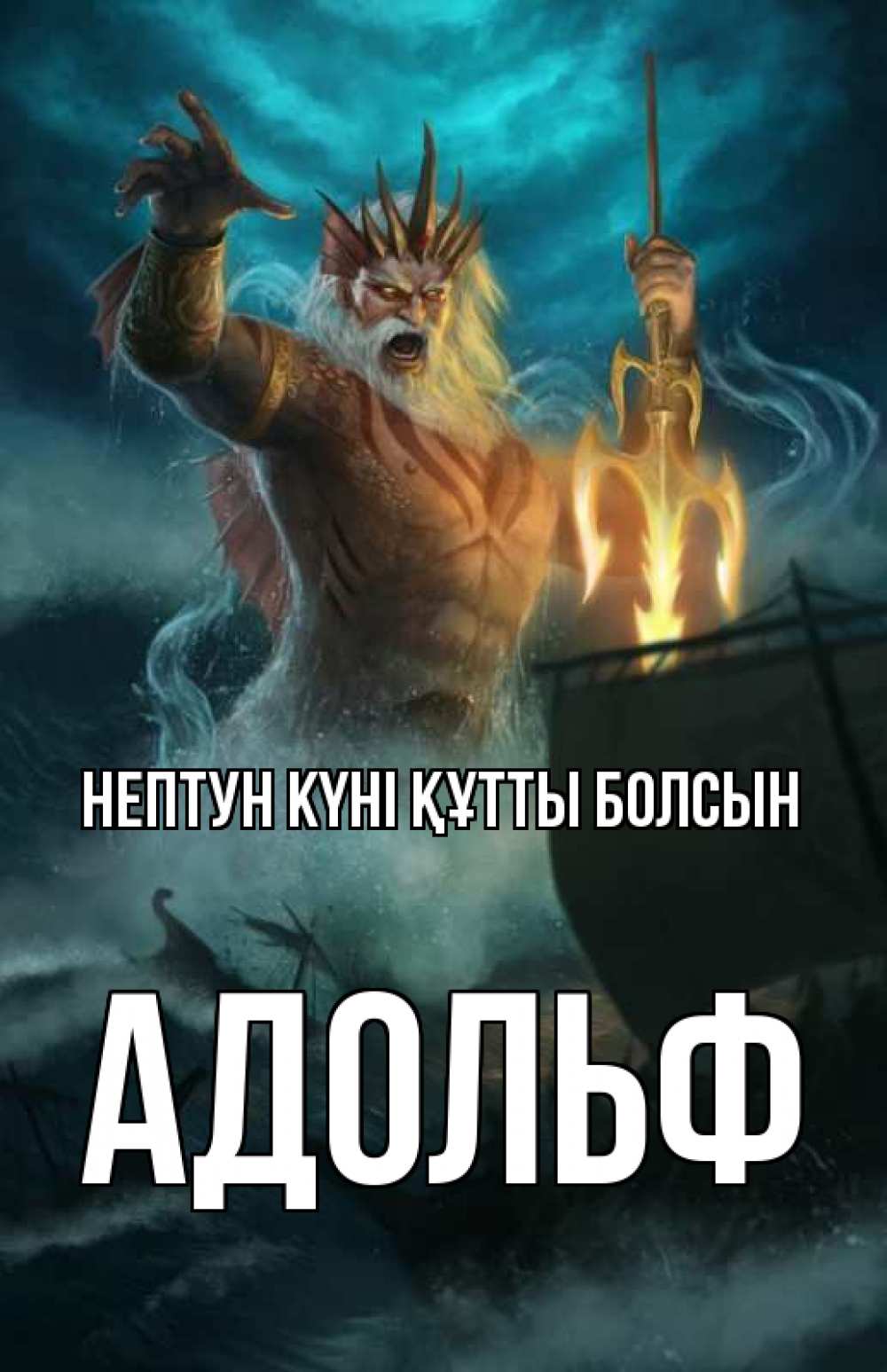 Картинка нептун күні құтты болсын, Адольф