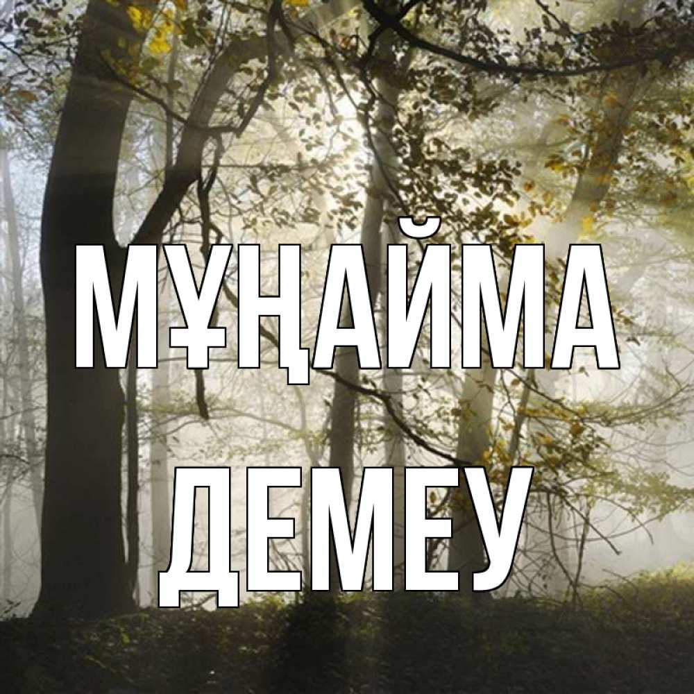 Күн сайын ашық хат с именем, Демеу Мұңайма лес и свет Онлайн тегін жүктеп алу тілектері бар керемет карта 