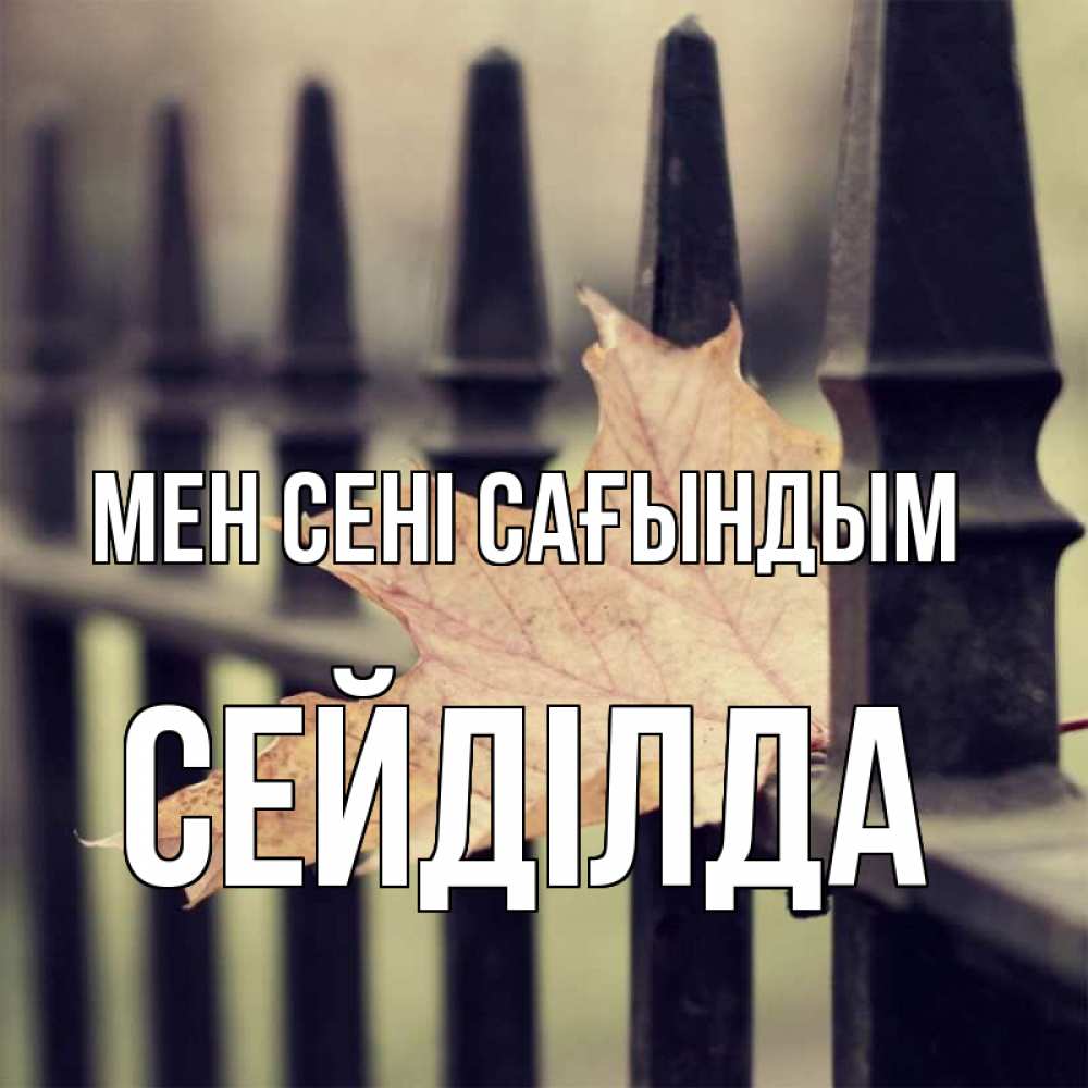 Күн сайын ашық хат с именем, СЕЙДІЛДА Мен сені сағындым очень скучно Онлайн тегін жүктеп алу тілектері бар керемет карта 