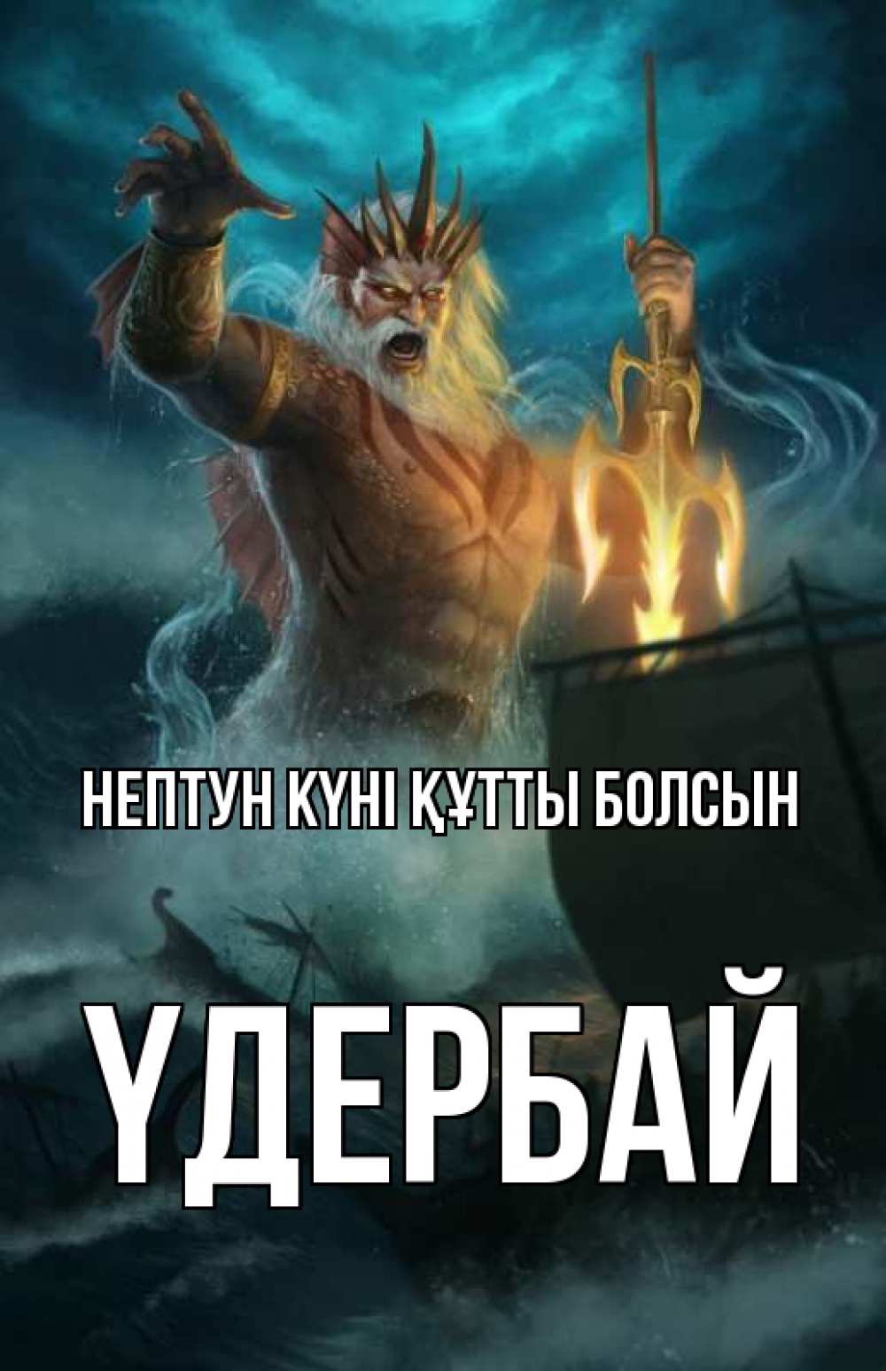 Күн сайын ашық хат с именем, ҮДЕРБАЙ нептун күні құтты болсын с днем Нептуна Онлайн тегін жүктеп алу тілектері бар керемет карта 