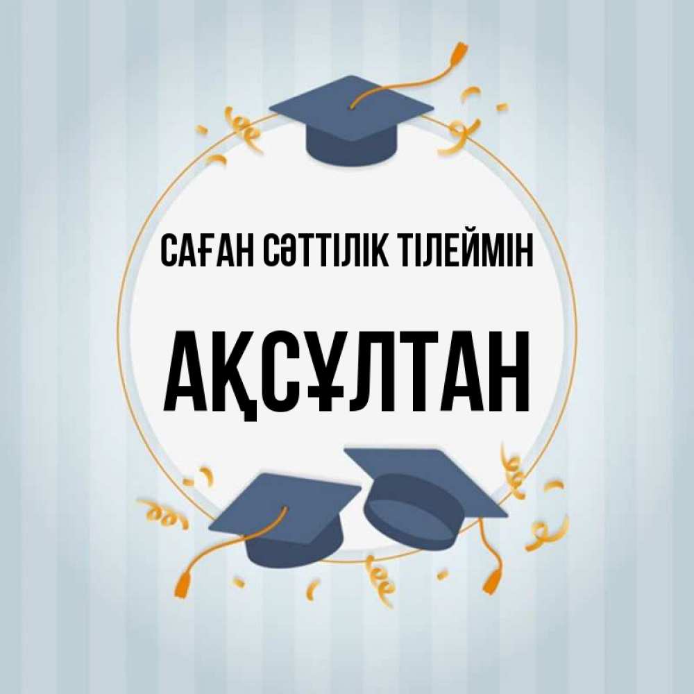 Күн сайын ашық хат с именем, Ақсұлтан Саған сәттілік тілеймін для студентов Онлайн тегін жүктеп алу тілектері бар керемет карта 