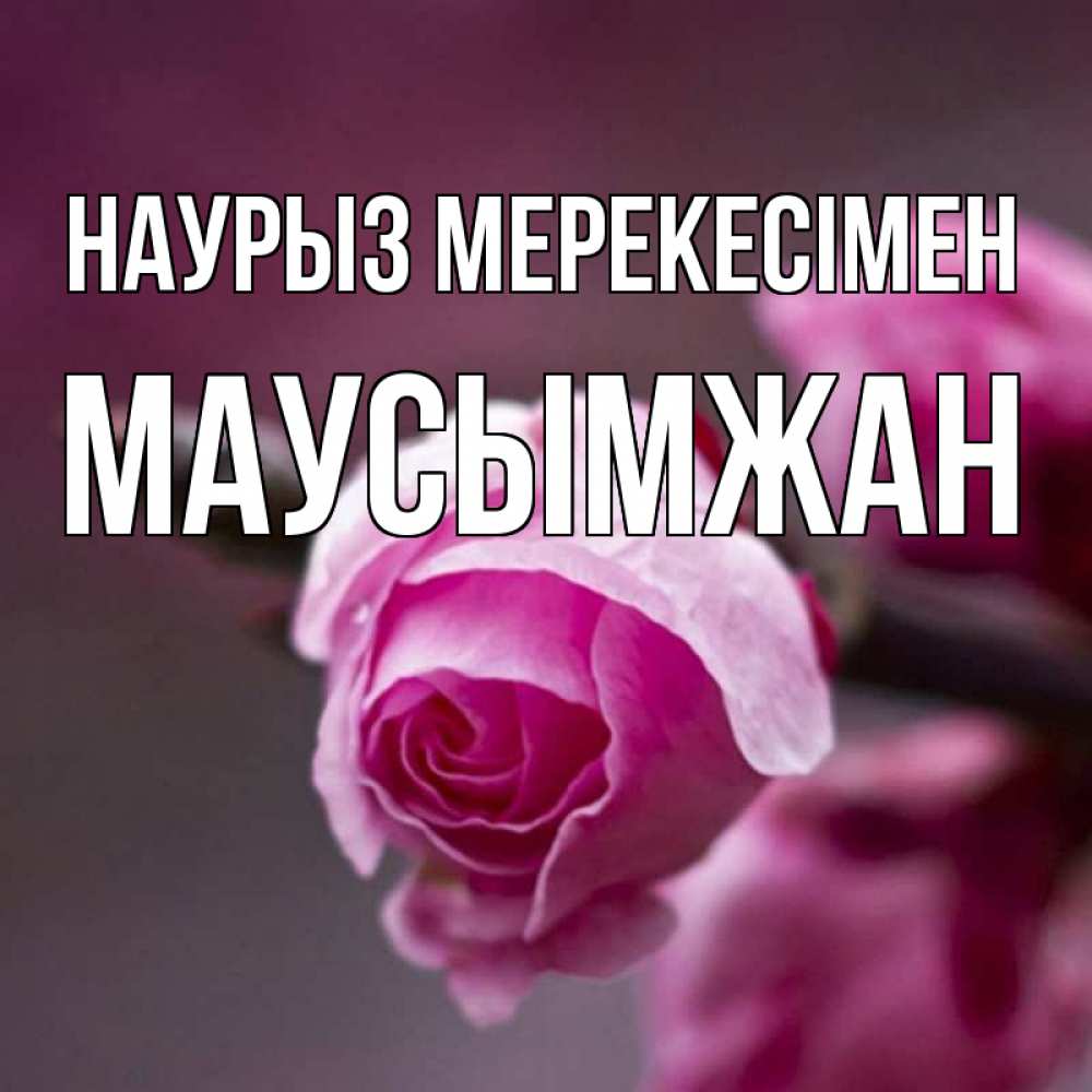 Күн сайын ашық хат с именем, МАУСЫМЖАН Наурыз мерекесімен весна Онлайн тегін жүктеп алу тілектері бар керемет карта 