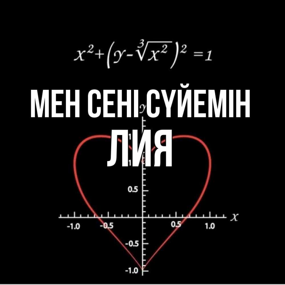Күн сайын ашық хат с именем, Лия Мен сені сүйемін сердечная формула Онлайн тегін жүктеп алу тілектері бар керемет карта 