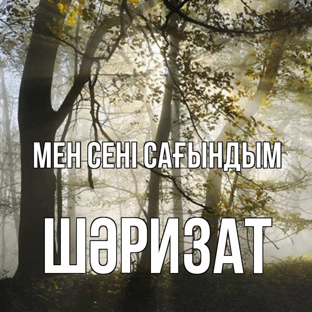 Күн сайын ашық хат с именем, ШӘРИЗАТ Мен сені сағындым грустно Онлайн тегін жүктеп алу тілектері бар керемет карта 